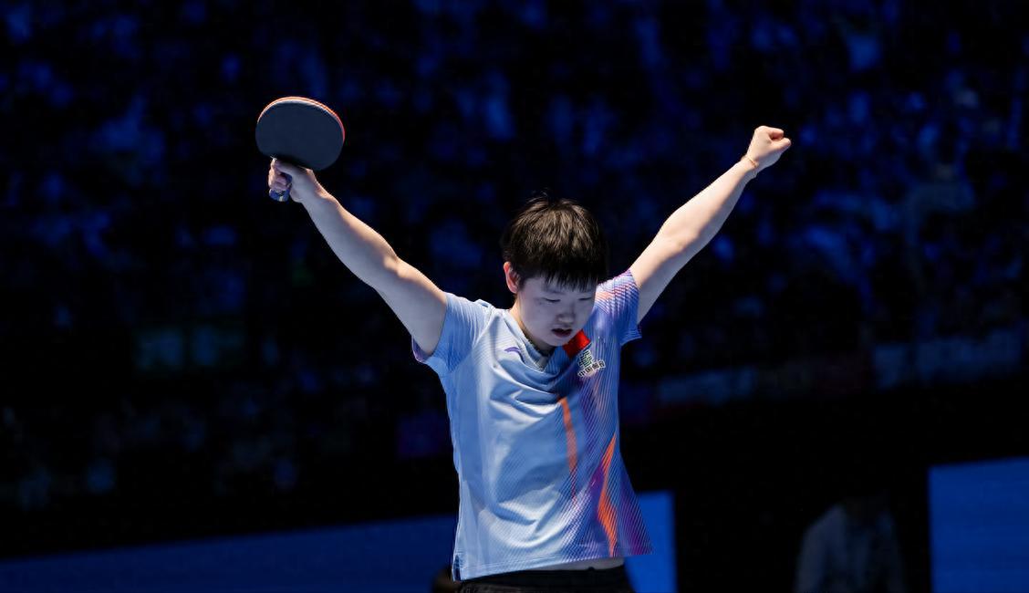 今天被孙颖莎亚洲杯夺冠的消息狠狠打动，这场七局巅峰对决看得心都悬着，更被她赛后的