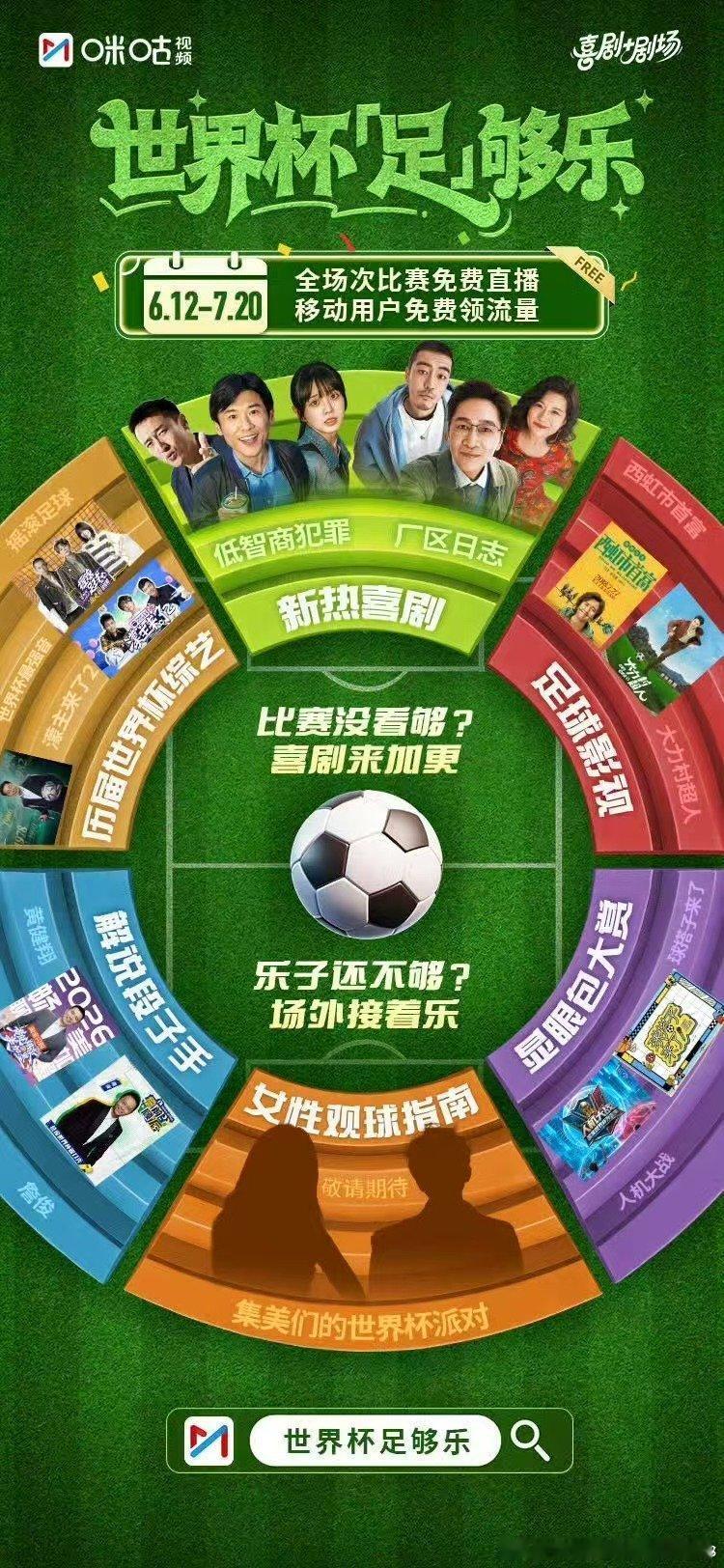咪咕AI世界杯嘉年华看世界杯上咪咕 世界杯期间不知道去哪？当然是去北京奥森公园南