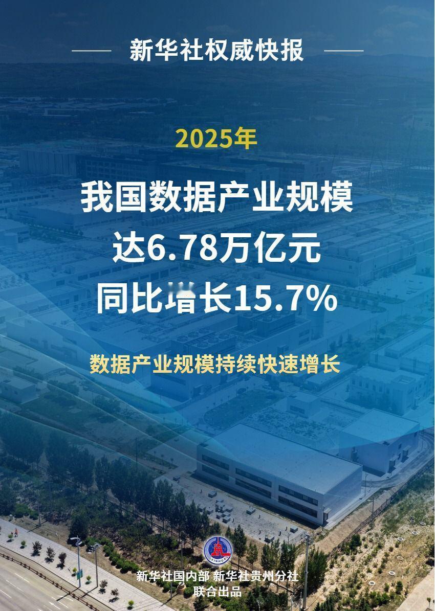 2025年我国数据产业规模达6.78万亿元

 
 
 


 
 记者从8月2