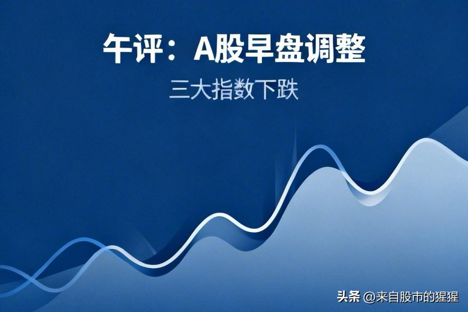 午评： A股早盘全线调整，可能大家都比较慌了，那市场是不是要展开真正的调整了呢？
