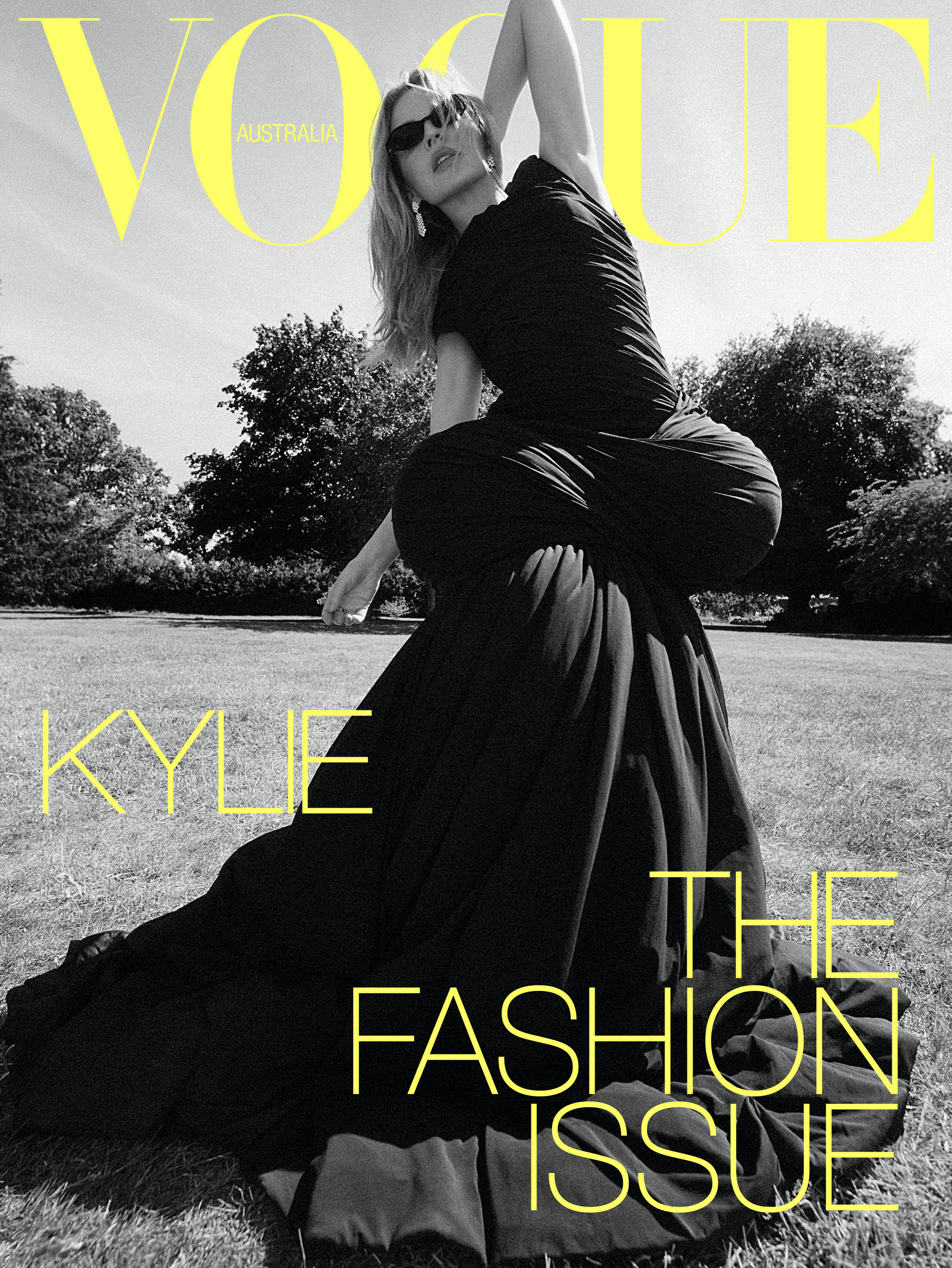 大惊喜！性感天后凯莉米洛Kylie Minogue登上澳洲《VOGUE》金九刊封