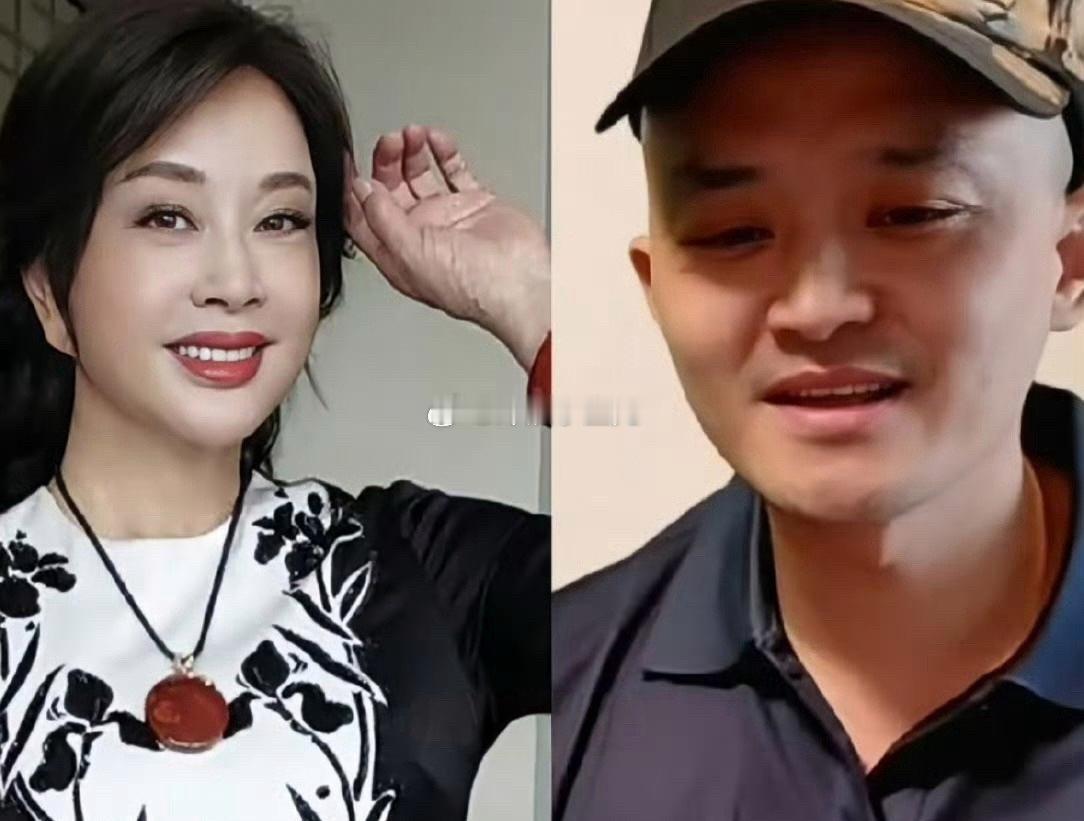 刘晓庆前男友直播露真容，比庆奶小38岁却已秃头，庆奶的眼光降级了吗？前段时间曝光