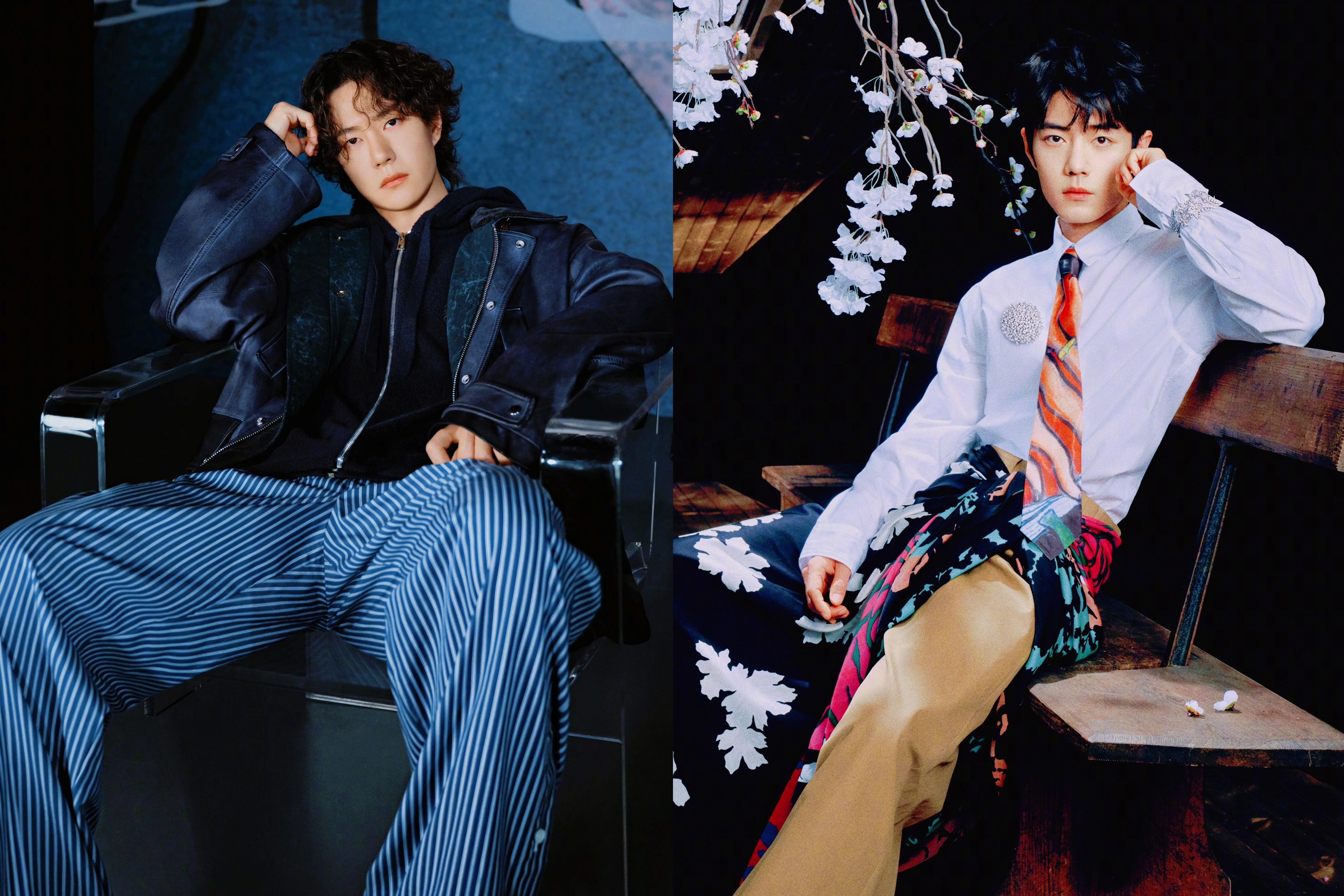 博君一肖 一博新图来了！妈呀，好配好分明🌿🌿🌿 