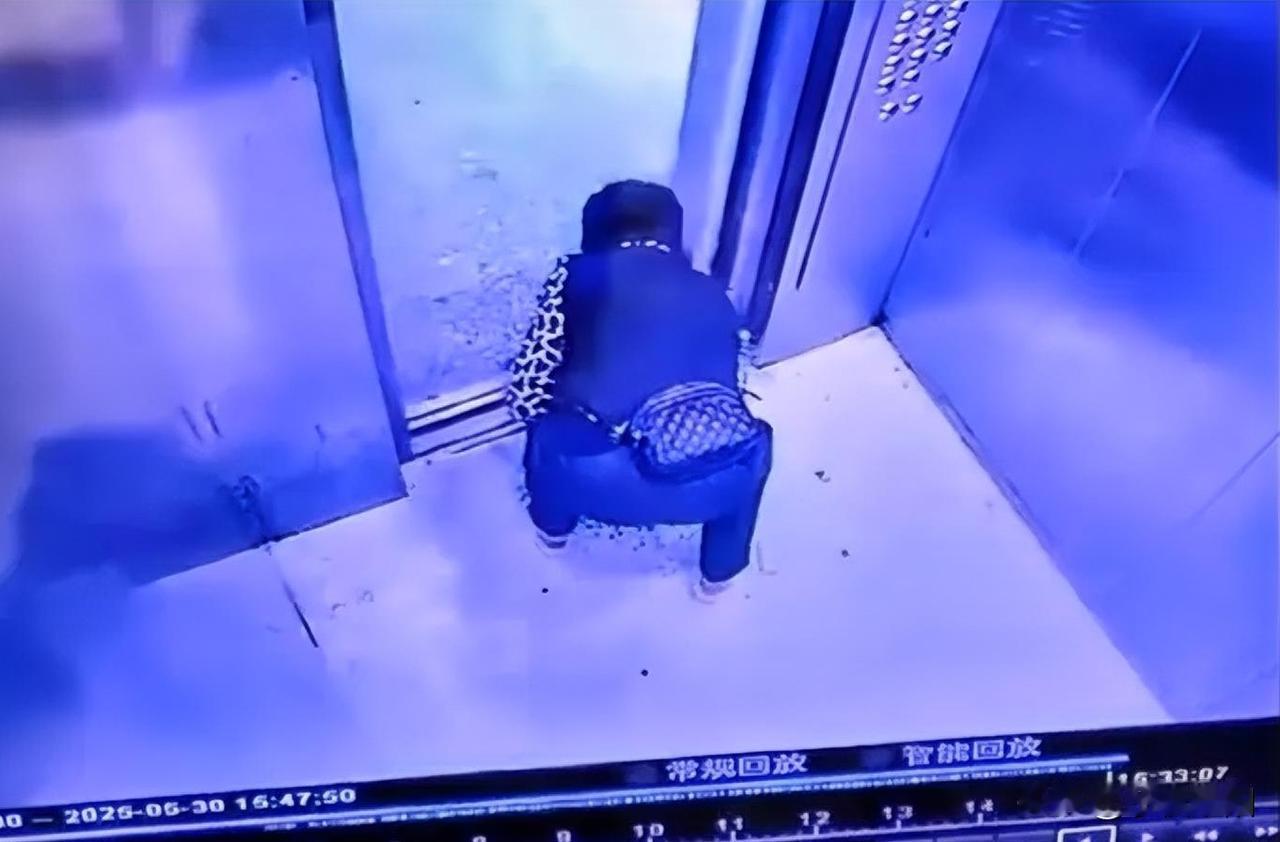 大妈在电梯里杀鸡？不明白为什么要选在电梯里，是怕把家给弄脏了吗，最后的结果就是杀