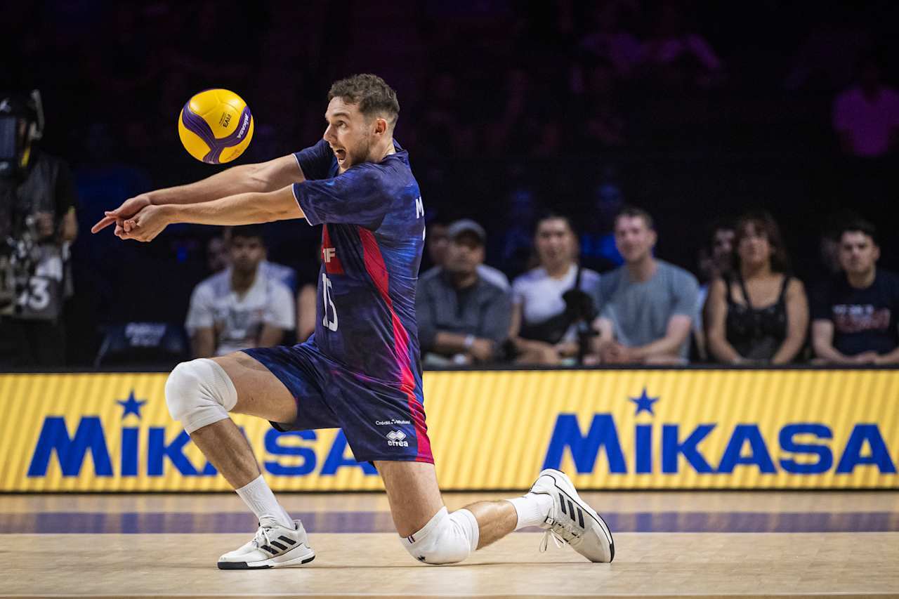 -【2026年世界男排联赛(VNL)分站赛第三周】法国🇫🇷0-3巴西🇧🇷