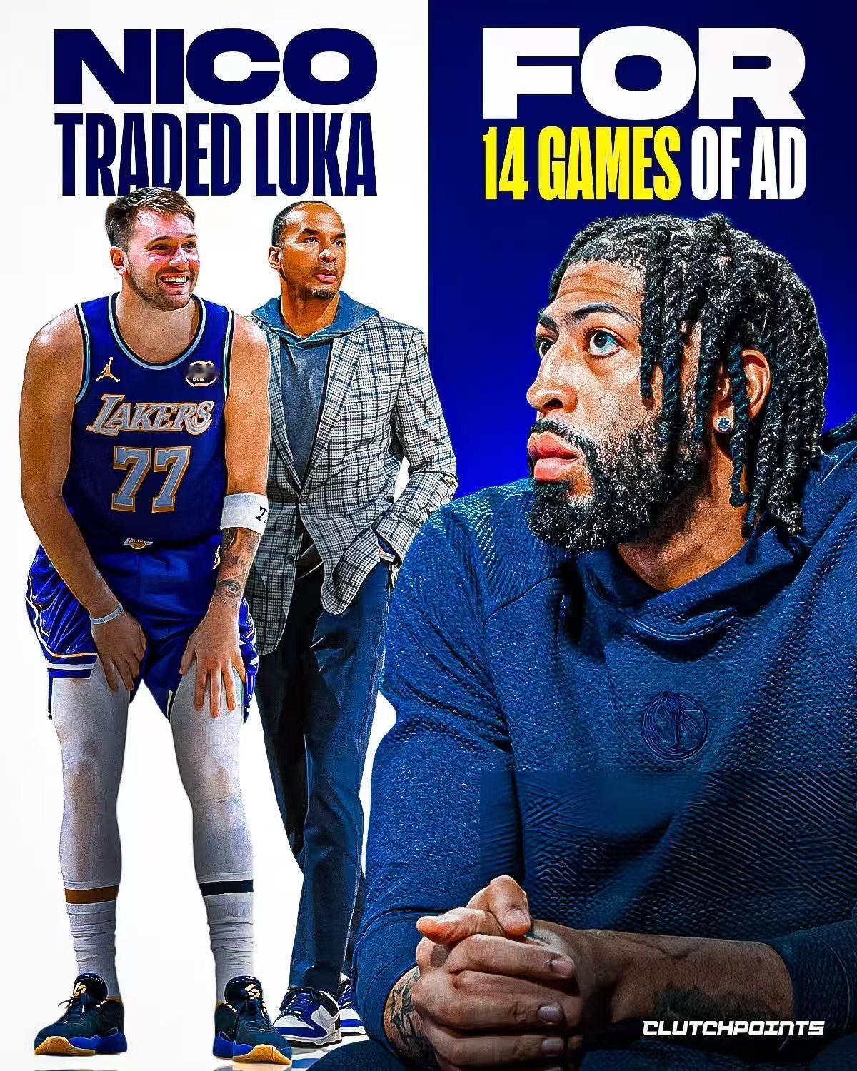 好好的总决赛球队，这就要散了？
时间没能证明哈里森交易东契奇是对的，反而是独行侠