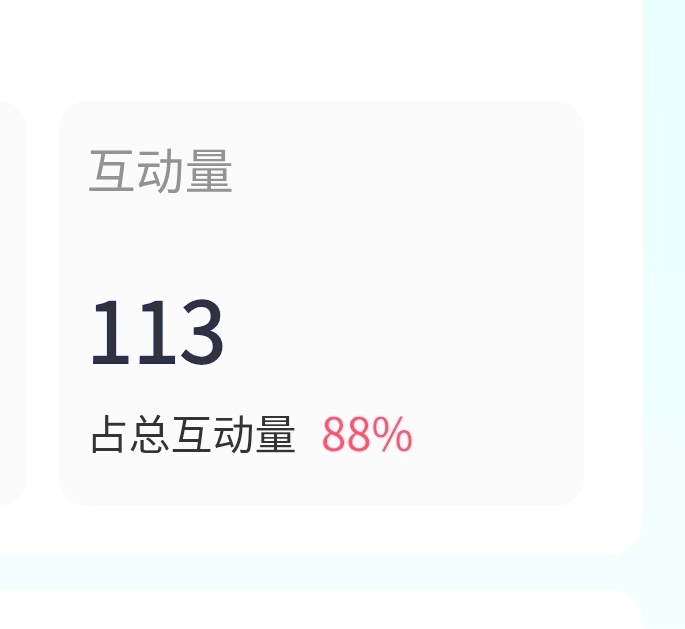 你们是说我一个人帖子的互动量占了超话的88%吗。。 