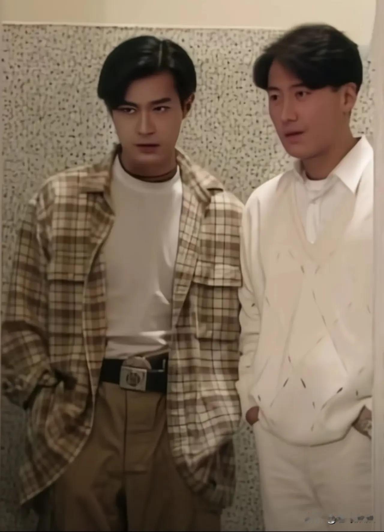 彼年，古天乐还是白面书生时，比黎明帅。