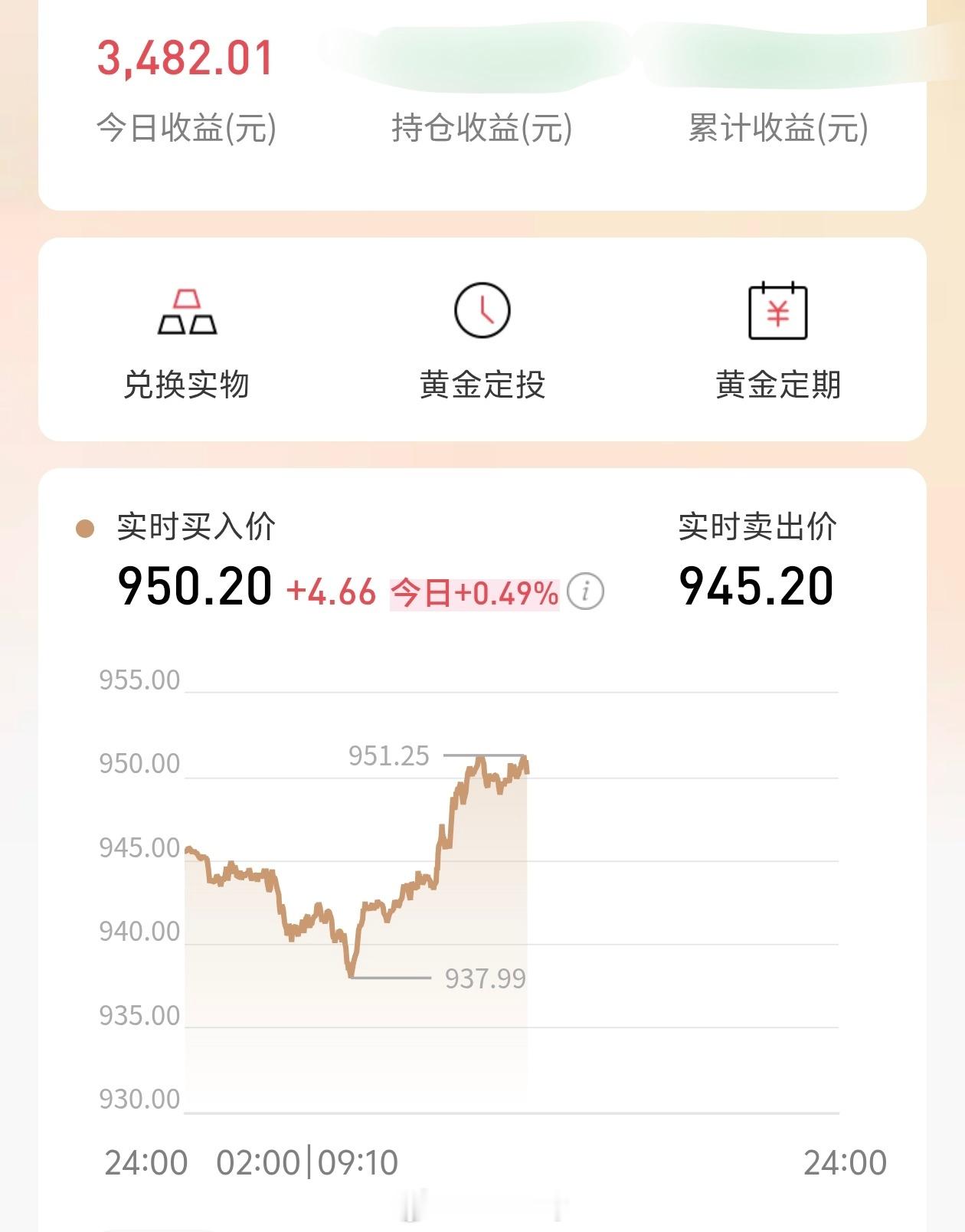 黄金的定价逻辑变了赶紧降息吧，黄金啊黄金我都亏了一年了，什么时候可以涨回去。[捂