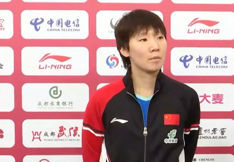 王曼昱：今天自己发挥比较正常，李恩惠的实力有进步和提高