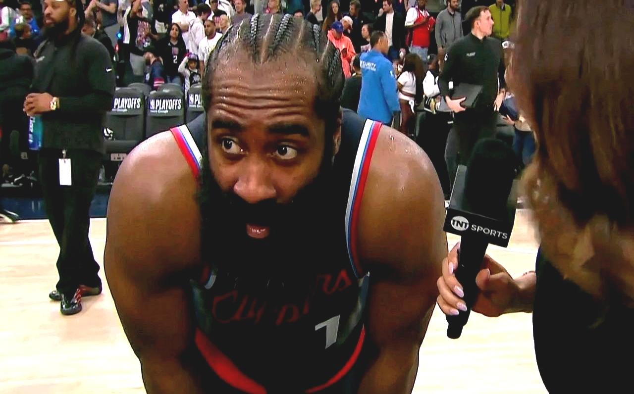 该说不说，明天骑士客战菜鸟爵士，真的该让哈登休息一下了。

明天上午9点开始的一