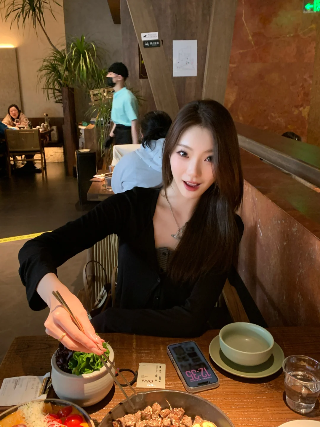 吃饭拍照我也get了