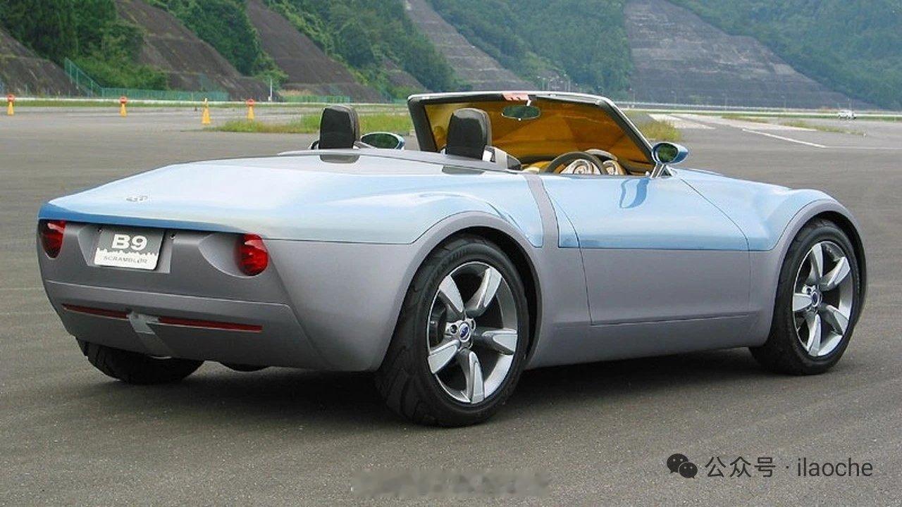 经典老车 斯巴鲁B9 Scrambler：航空灵感与混合动力概念车的探索2003