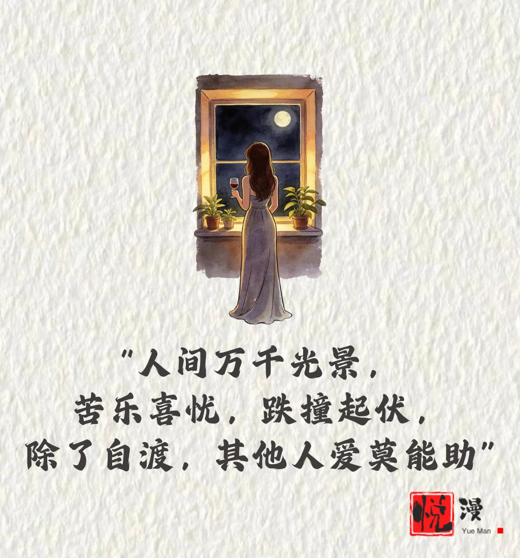 人一个人来一个人走，自己是自己的宇宙[祈祷]