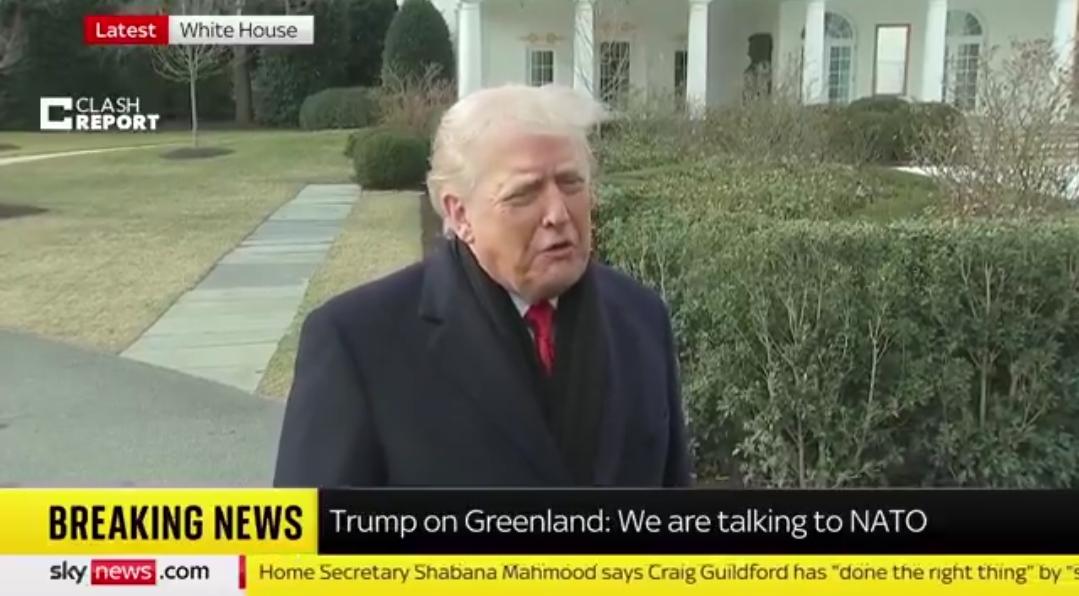 🇻🇪🇺🇸 特朗普接受了玛丽亚·马查多的诺贝尔奖章。

特朗普：

“玛丽