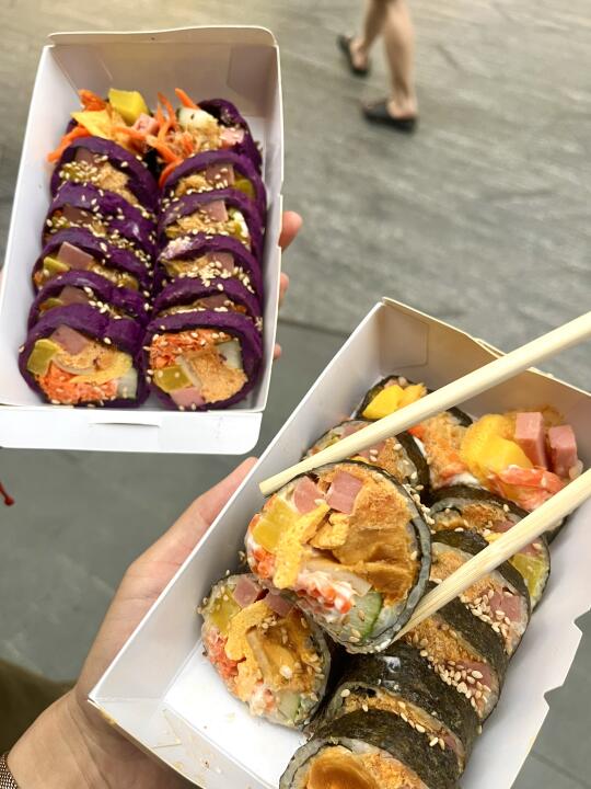 深圳）米饭超少的紫菜包饭！六刷了。。。