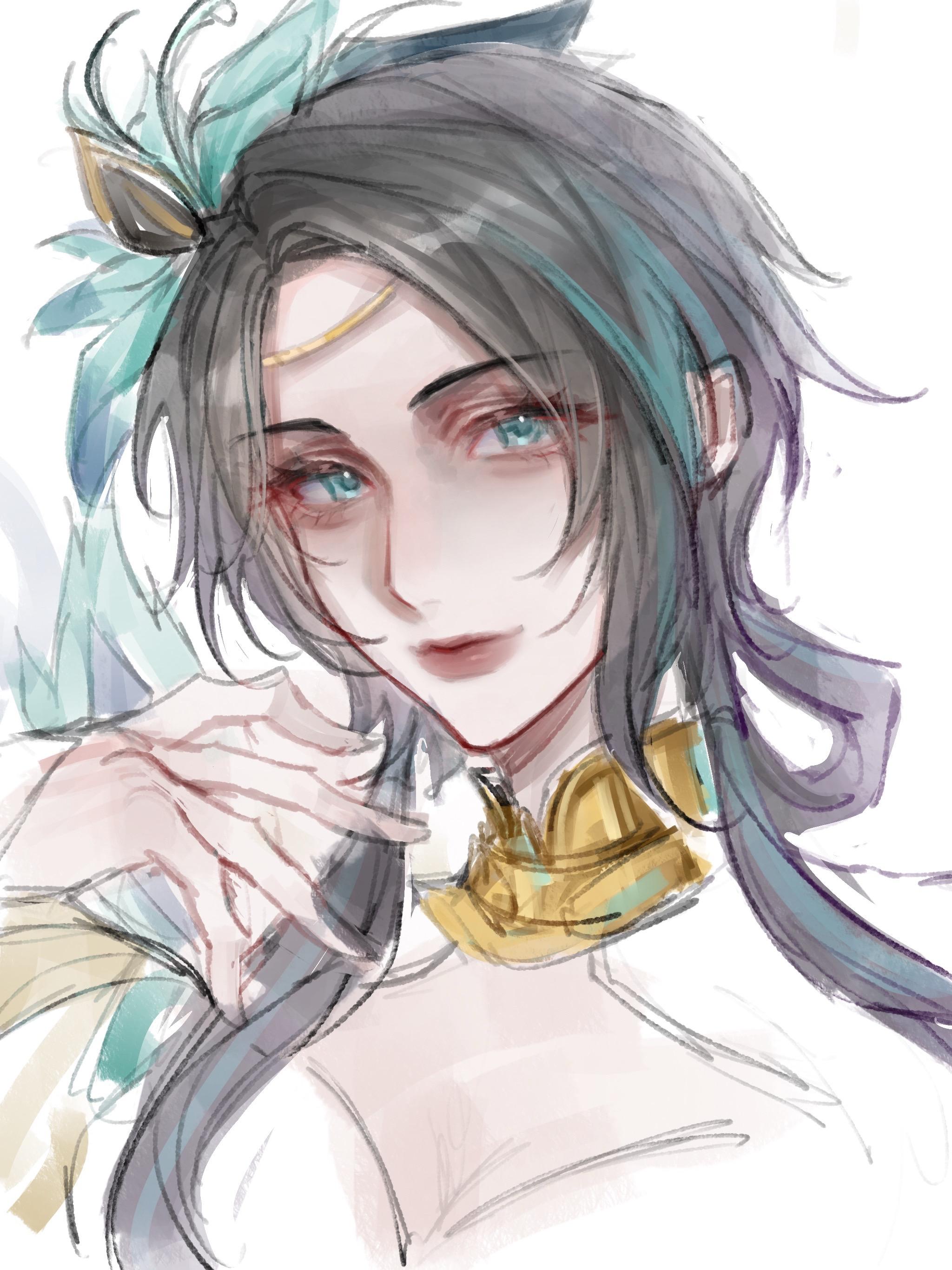 同人 摸鱼 王者荣耀虞姬云霓雀翎