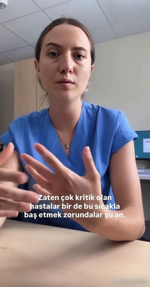 一位德国护士，发视频抱怨医院病房没空调。

她说的真不是博眼球，德国的空调普及率