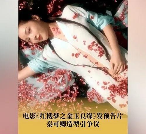 秦可卿的“风流”指的是很有风采、风华绝代的美人，哪里是胡玫版《红楼梦》诠释的狐媚