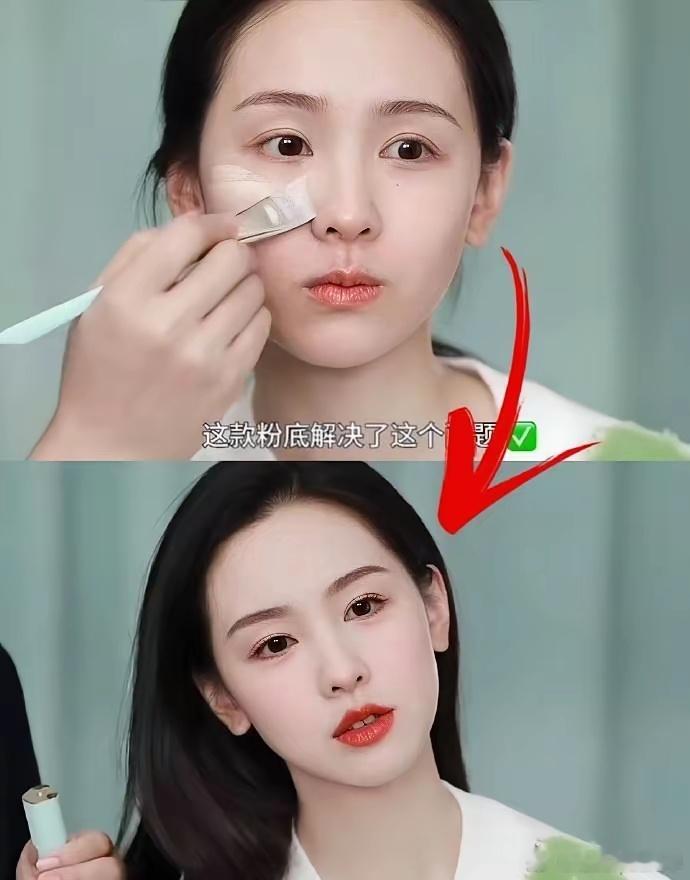 陈都灵素颜竟然比化妆更好看，倒是有点多此一举了 ​​​