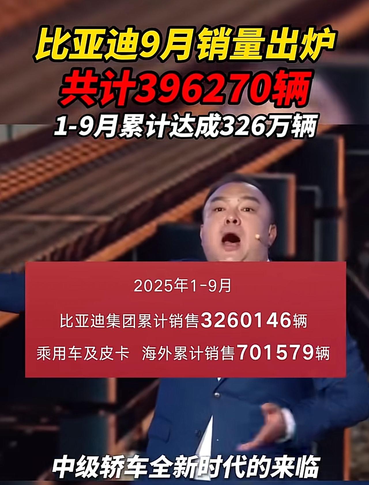 “比亚迪路天总的一声高喊，见证了中国汽车工业的领先”，当路天总对着媒体一声高呼并