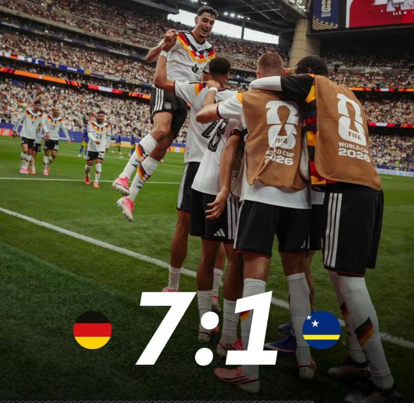 🔚全场比赛结束！2026世界杯首战告捷！🇩🇪恩梅沙首开纪录+造点，施洛特贝