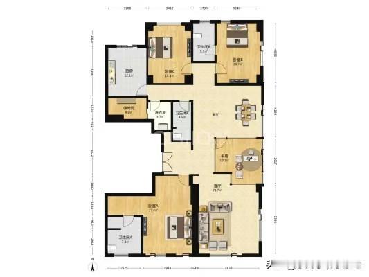 《万柳书院》最新成交播报[庆祝]

楼层：2层/7层
面积：266.79㎡
朝向