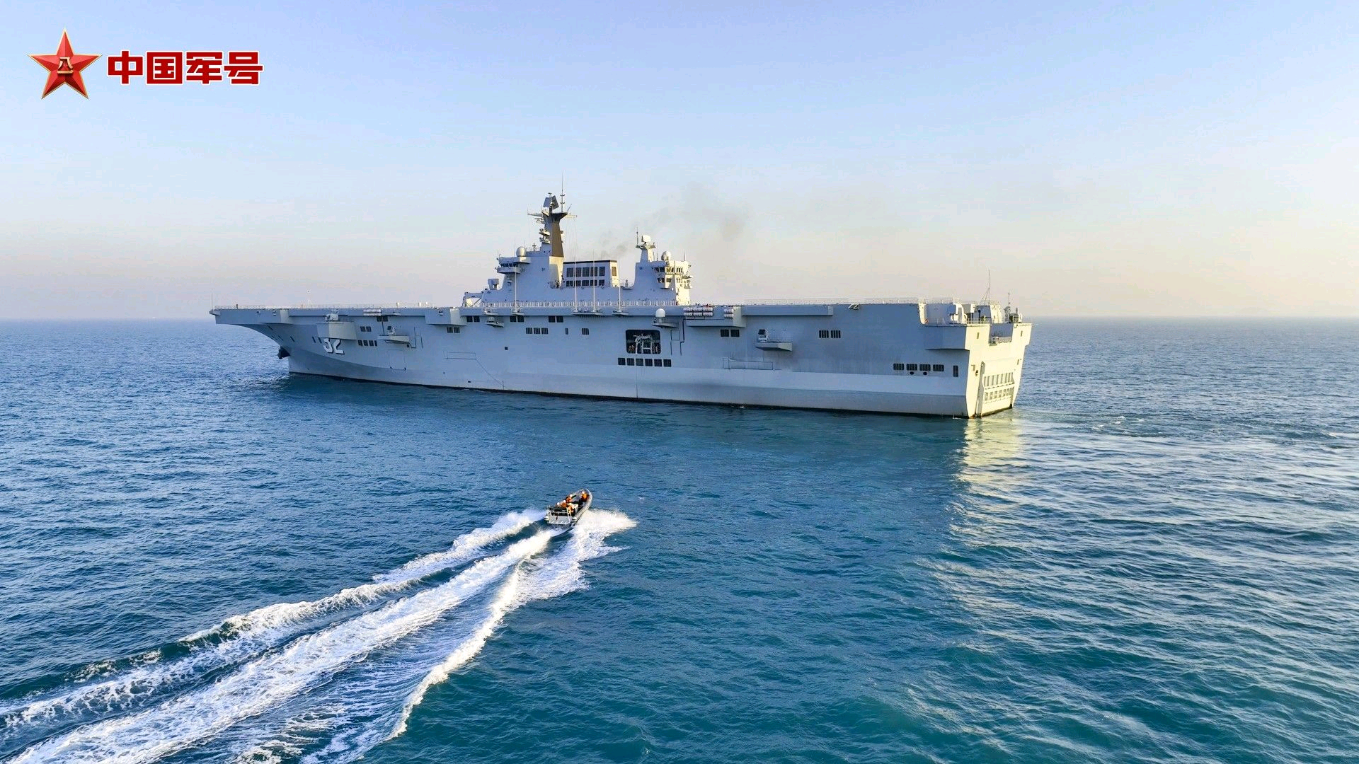 075广西舰出海训练两攻上的反蛙人火箭炮实射似乎是首见专打水鬼 烽火问鼎计划中国