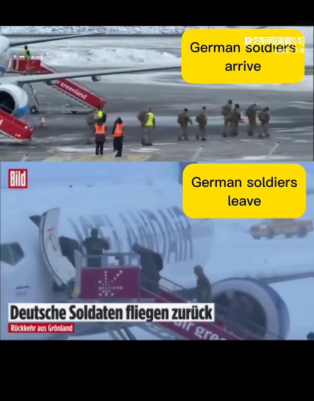 德国在格陵兰的闪电战：小胡子的棺材板都快摁不住了，太丢人了

1）1月16日，德