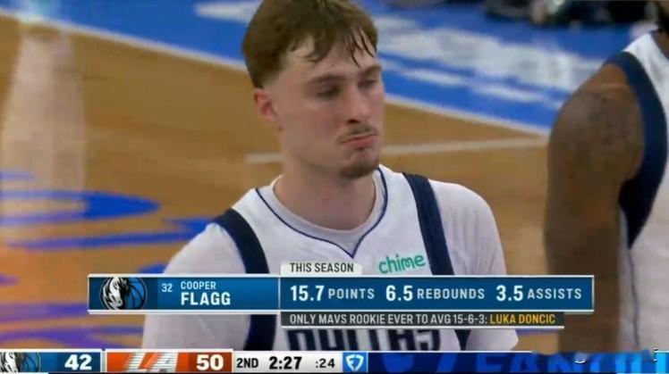 弗拉格半场狂砍21分！快船56比49领先独行侠结束上半场！
快船上半场又给我们带