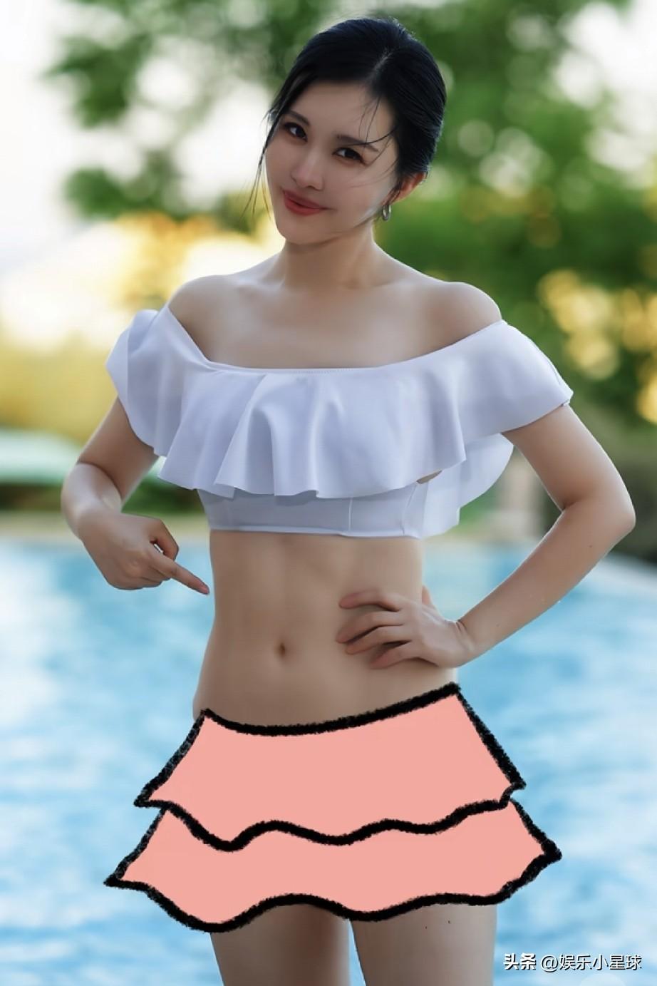 不爱运动，也想要小腹紧致，能不能绕开节食和健身？

9月3日，田朴珺晒出自己在伦