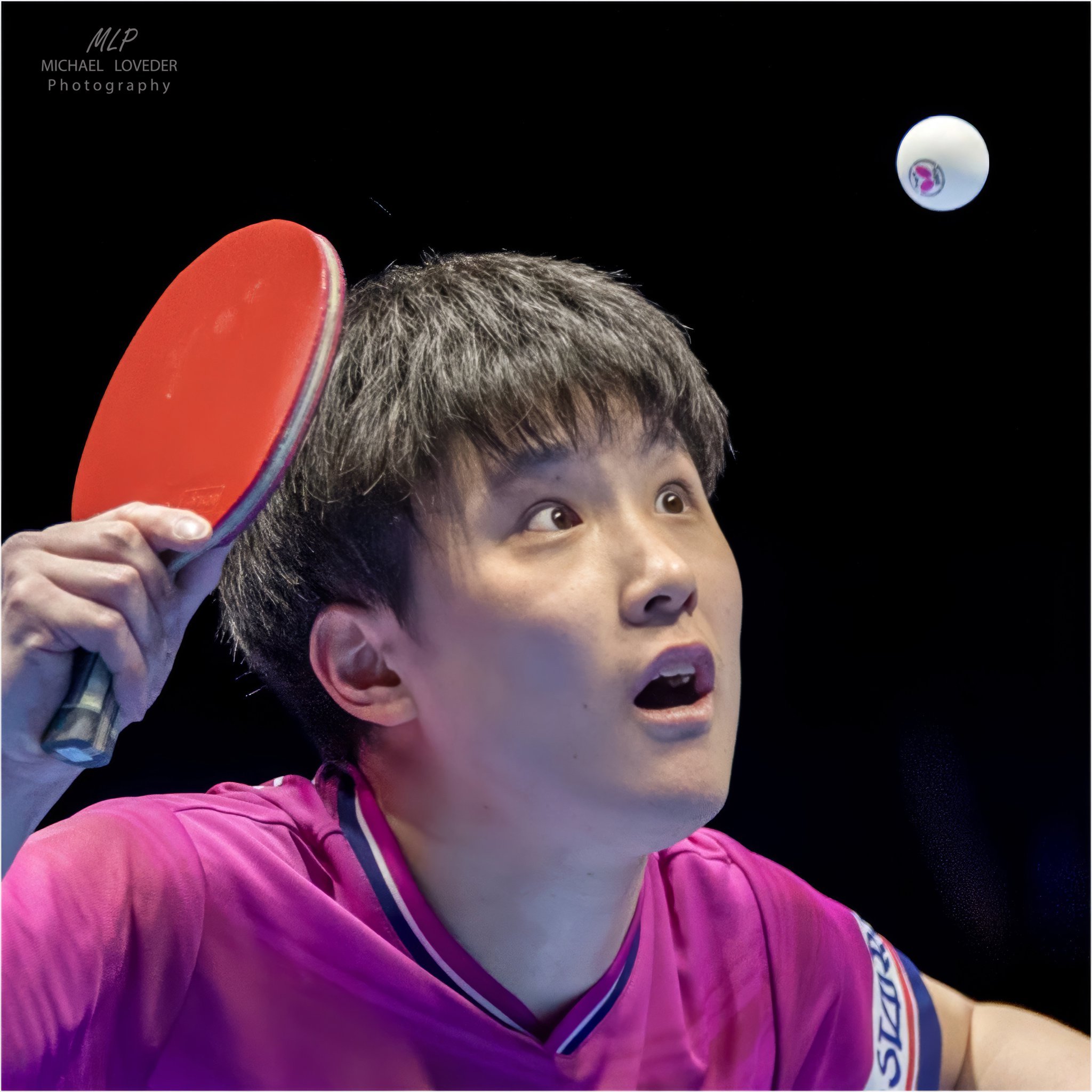 张本智和张本智和2026年伦敦世乒赛 世乒赛官方摄影师Michael Loved