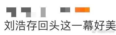 刘浩存回头这一幕好美 看到刘浩存回头这一幕，我仿佛被施了魔法。她眼神里的光，如同