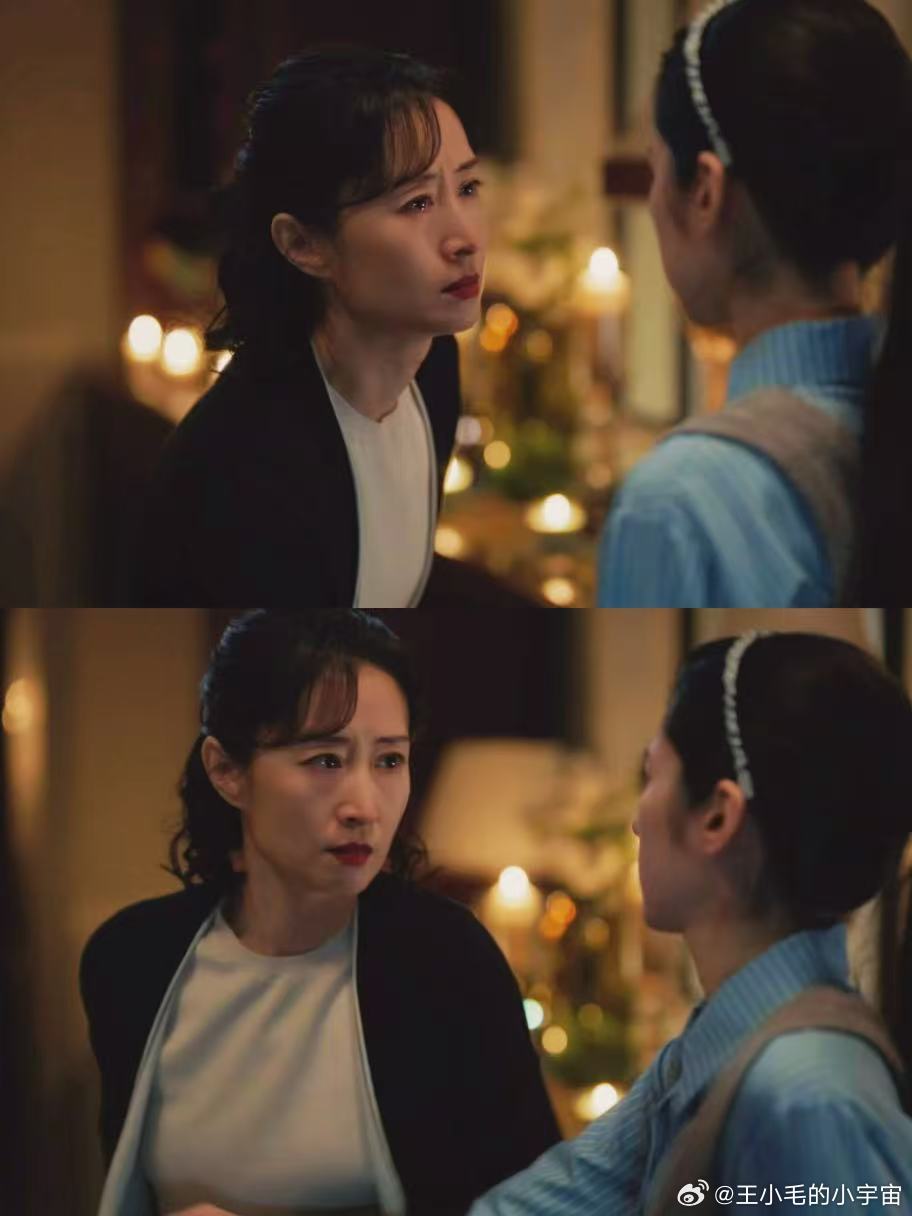 刘敏涛笑得比哭还吓人 现在刘敏涛一个微表情都让人觉得头皮发麻，果然好的演员在细节