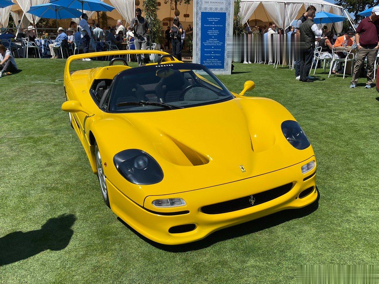 #shen车视界# 刚翻相册，才意识到这次Car Week一共见到了6辆F50，