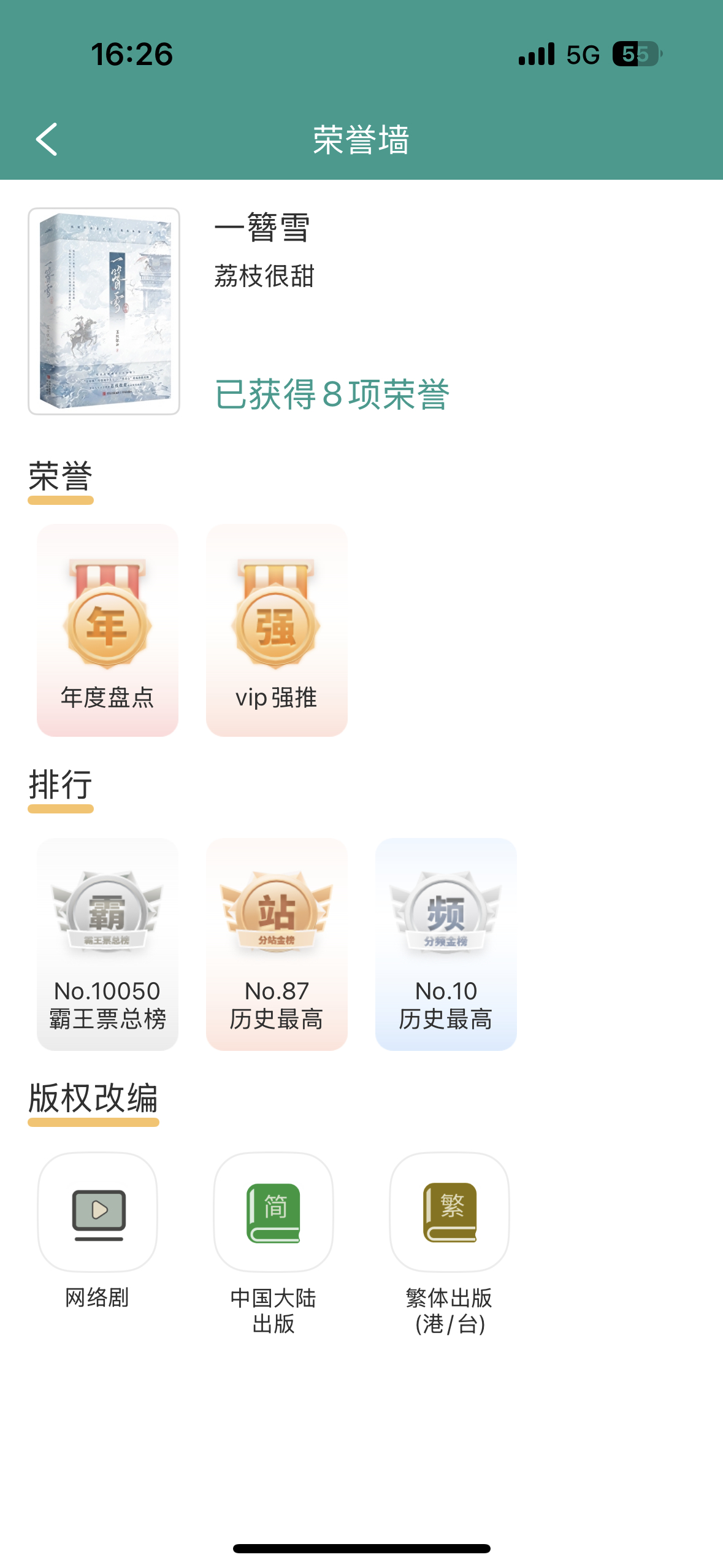 我心肝荔枝很甜的一簪雪怎么卖版权了谁这么命好拍我心肝的古言改编没品过一簪雪的速速