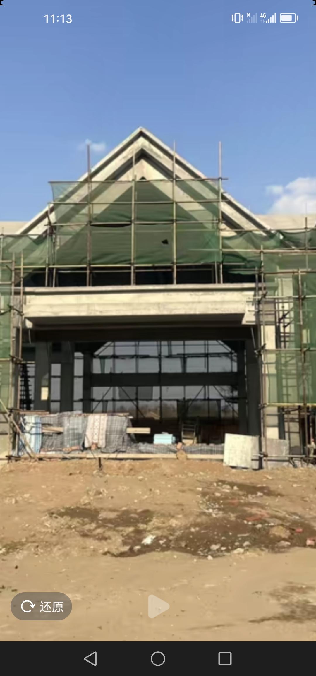 吉林吉舒站新站舍正在建设中，大体轮廓已完成，期待早日竣工。

吉林吉舒新站舍开工