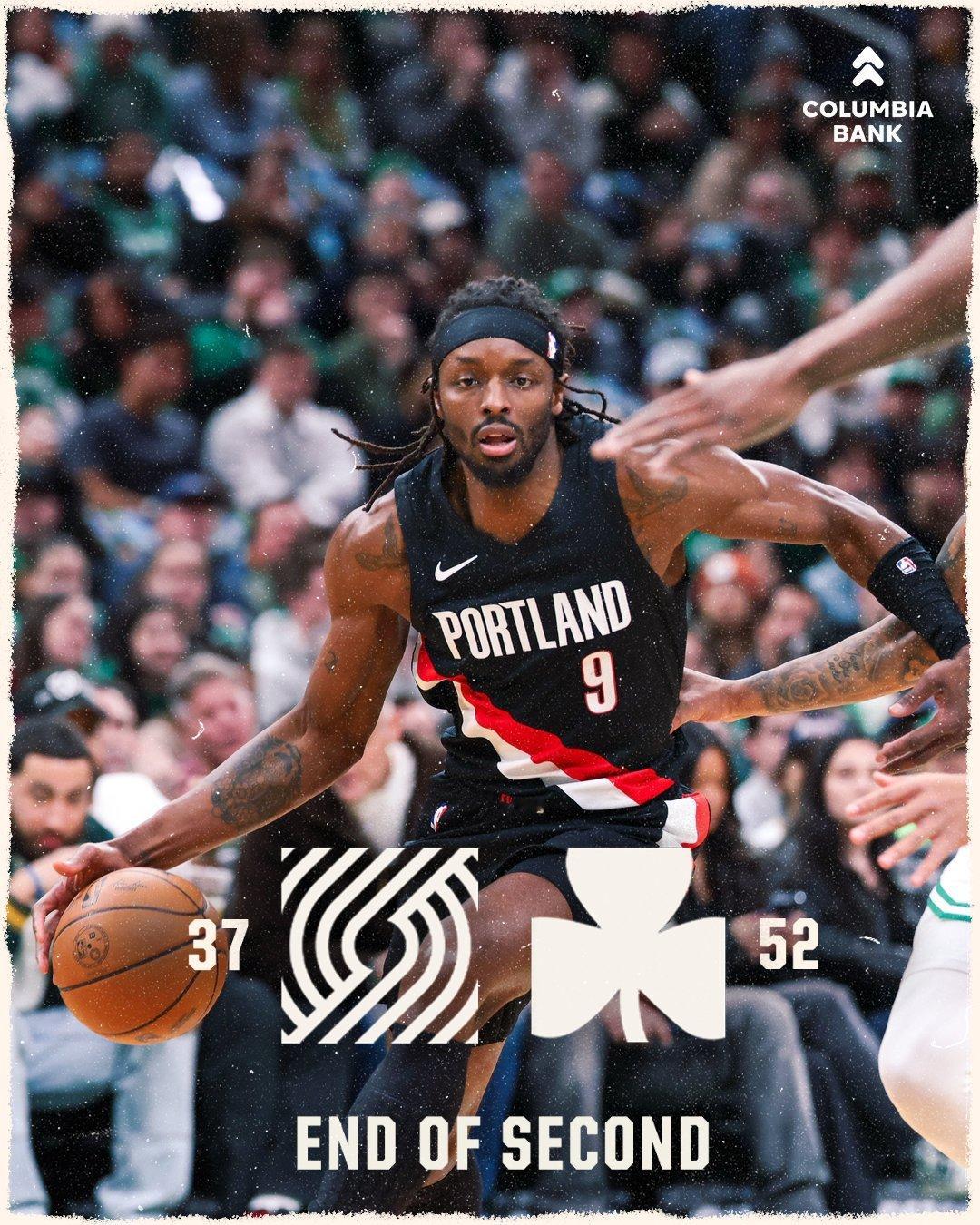 开拓者半场37分 28.2%的命中率nba