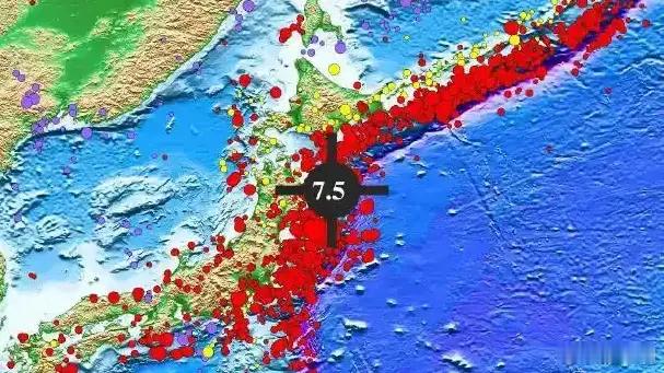 日本7.5级地震日本那个地方，发生7级以上的大地震，真的不算稀奇。不过这次地震也