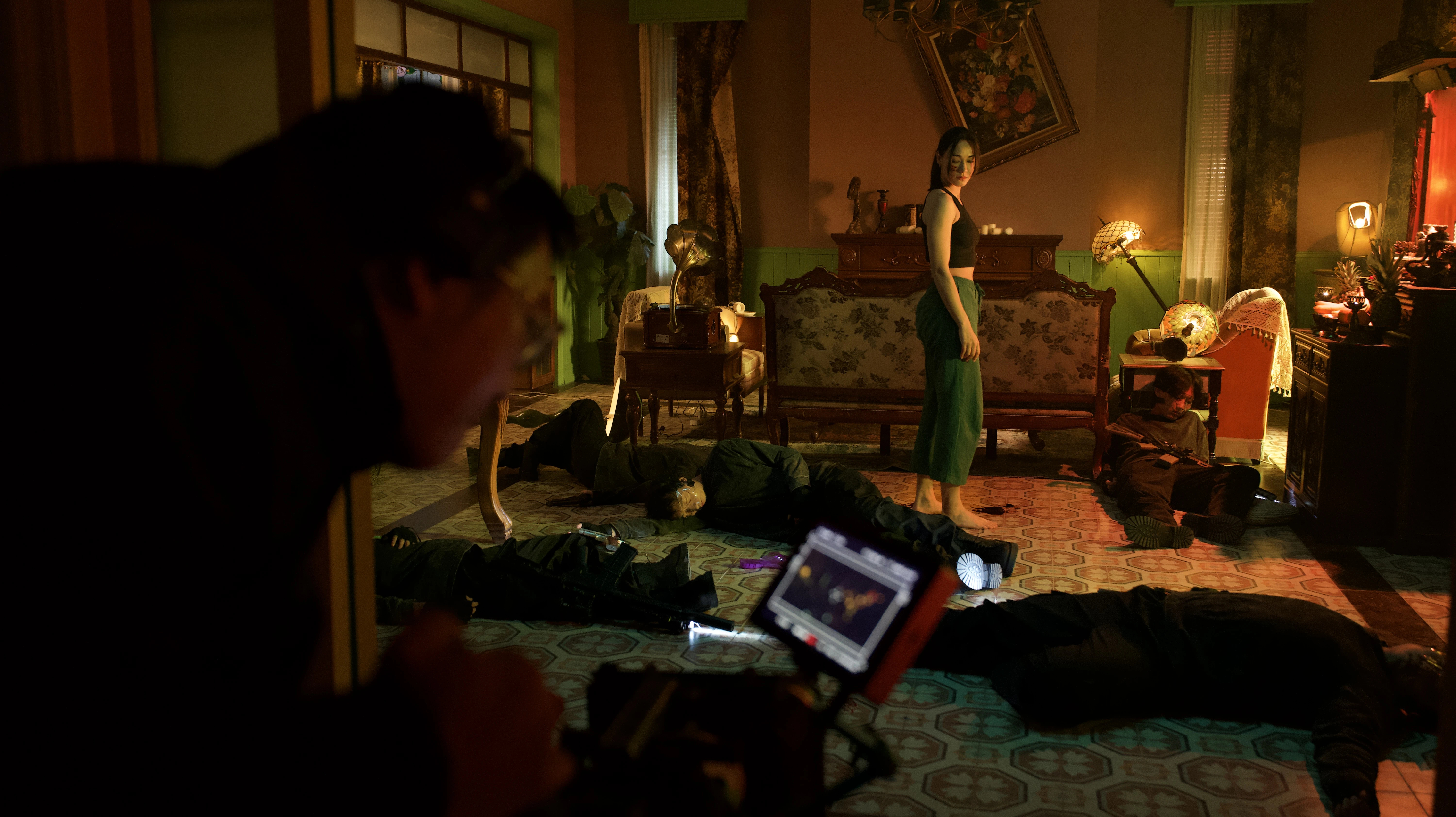 第六届#海南岛国际电影节# “青椰计划”创投训练营8强短片《杀死艾达》正式开机。