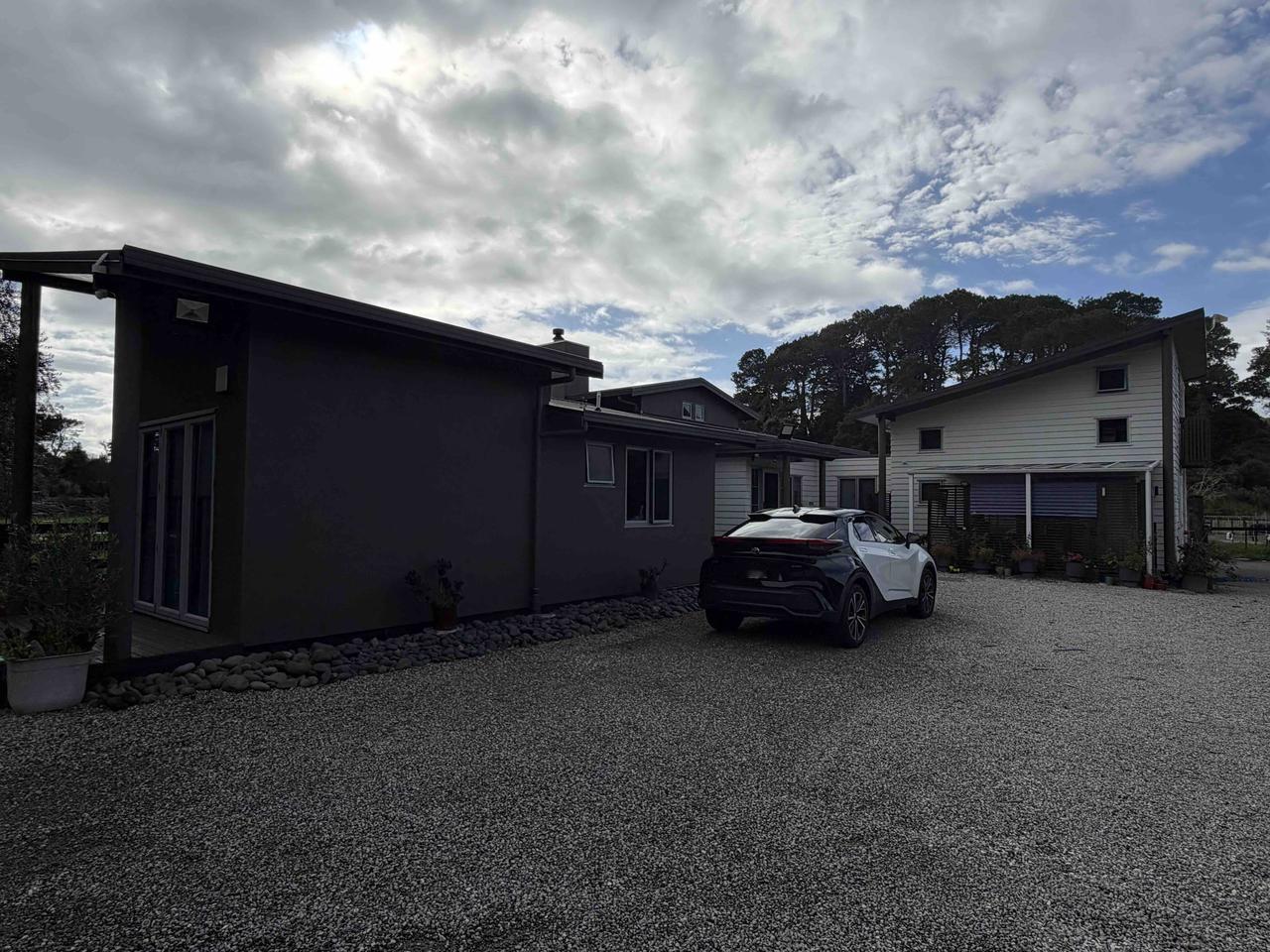 今天的新西兰，暴风雨后放晴了。探亲的最后一天，也是我第一次体验田园生活。

要问