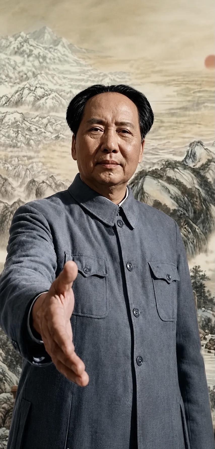 毛主席像太阳，照到哪里哪里亮。