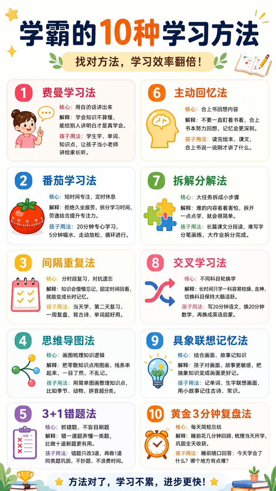 太扎心！陪读3年我才悟出：拉开孩子差距的不是智商，而是这张图！

说实话，我也曾