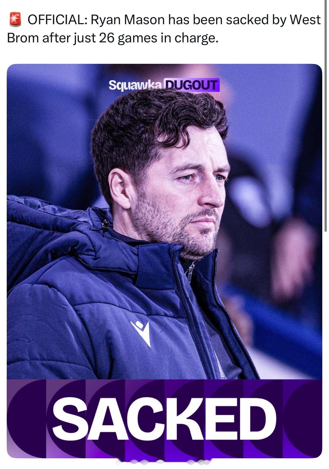 西布朗主帅下课西布朗现在在英冠？ 