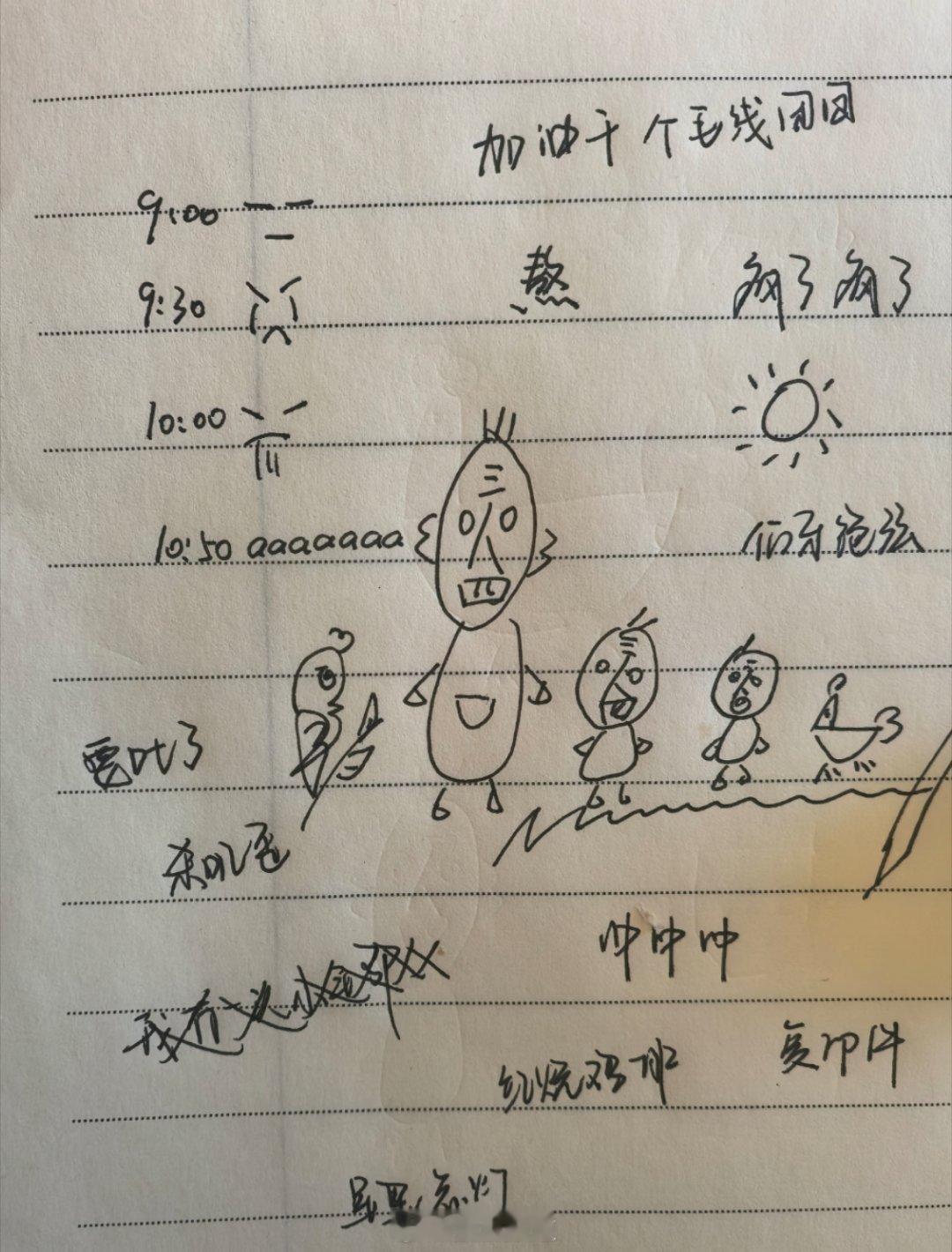给你们看我开会两个半小时做的笔记🫣 ​​​