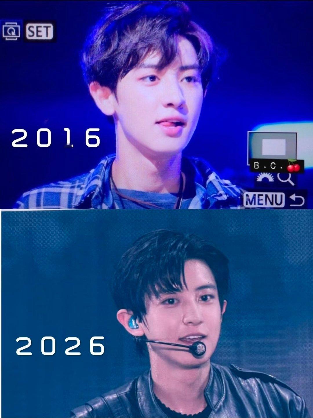 朴灿烈2016 VS. 2026