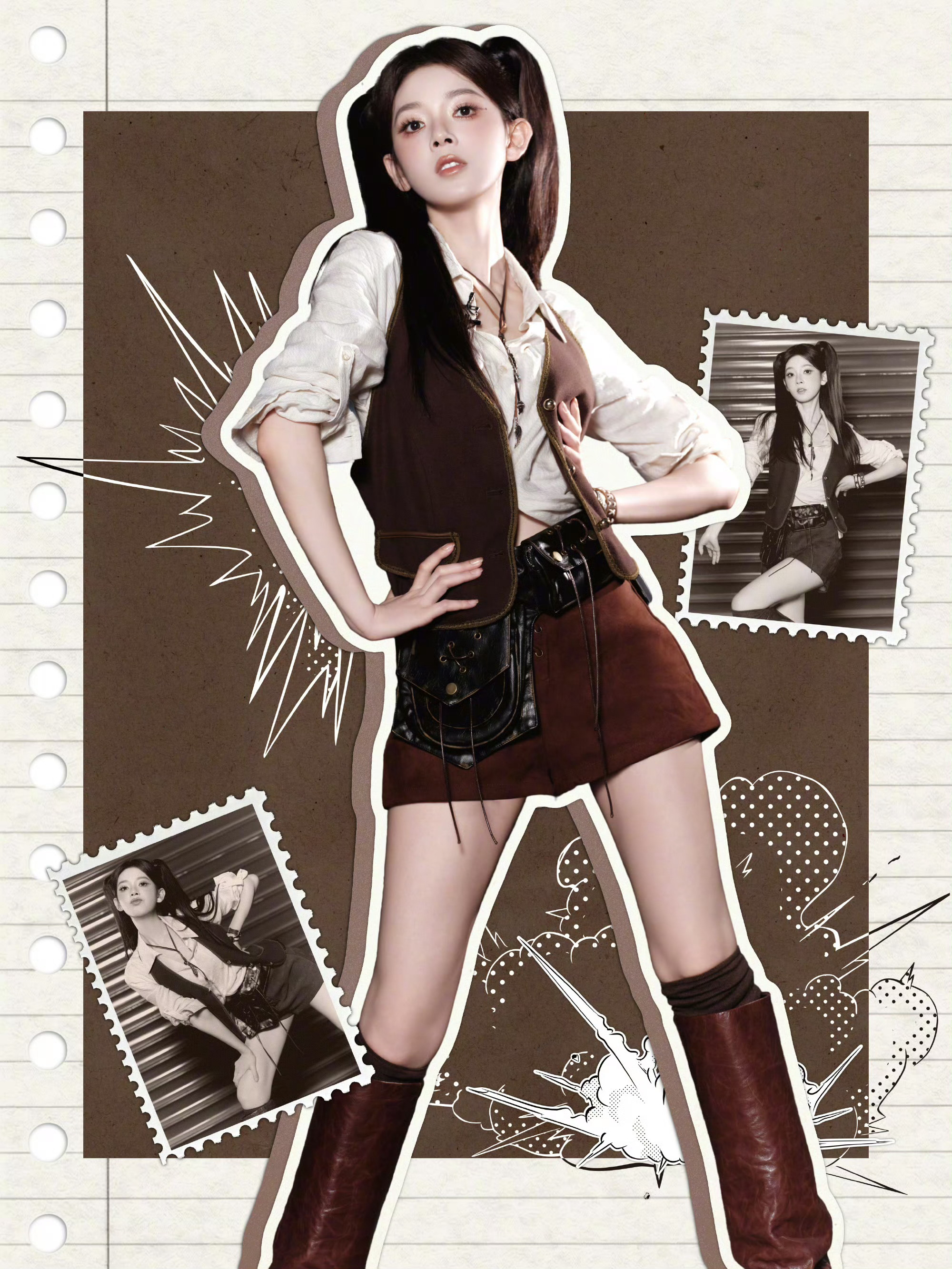 陈瑶甜妹爆改辣妹陈瑶甜妹爆改辣妹！双马尾造型就这样迷晕所有人，怎么能可爱成这样乘