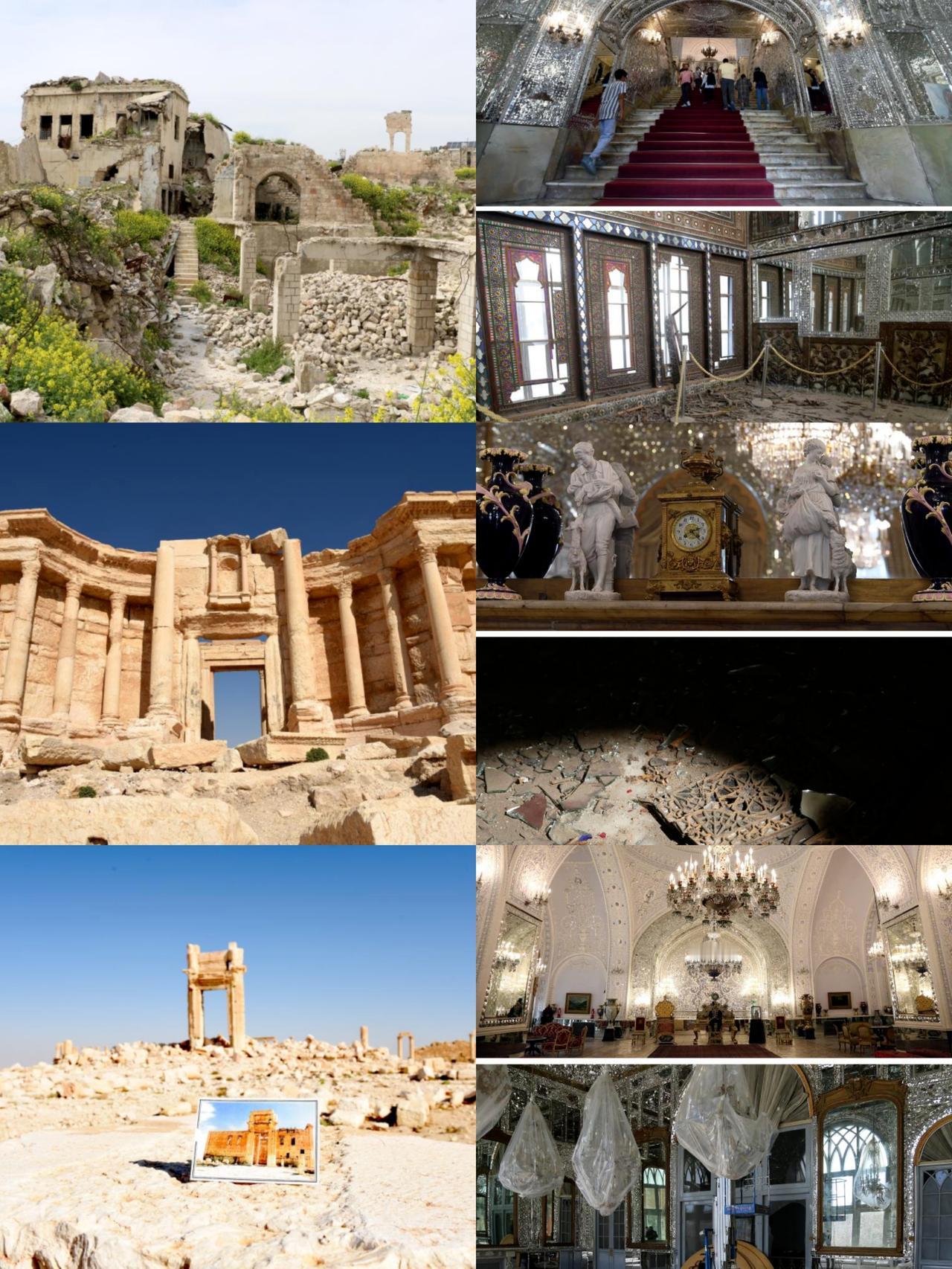 现在看来，美国以色列确实是奔着摧毁整个伊朗文明去的，外在表现就是摧毁古迹。
  