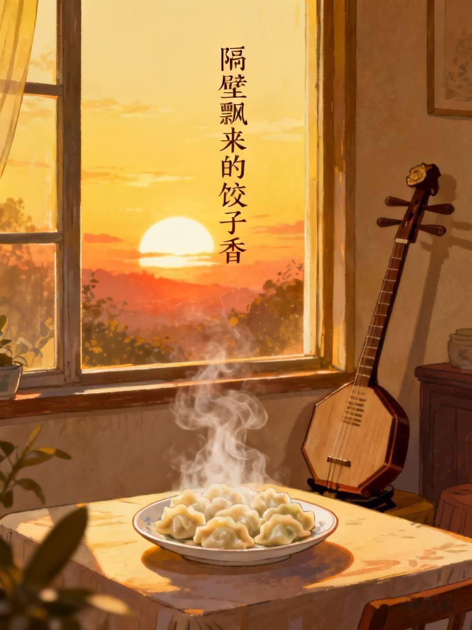 隔壁飘来的饺子香

七月十五，中元节。

我正窝在沙发里刷手机，忽然闻到一股熟悉