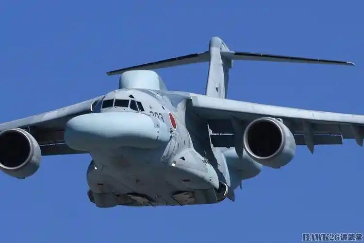 [月亮]这绝对是本世纪最丑的战机！日本最近公开的EC-2大型电子战机，怪异的外形